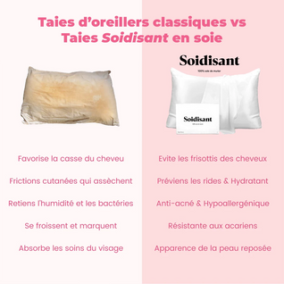 Taie Oreiller 100% Soie